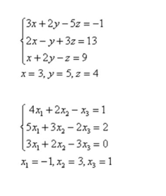 Solved Try to use all 3 ﻿methods for solving the systems of | Chegg.com