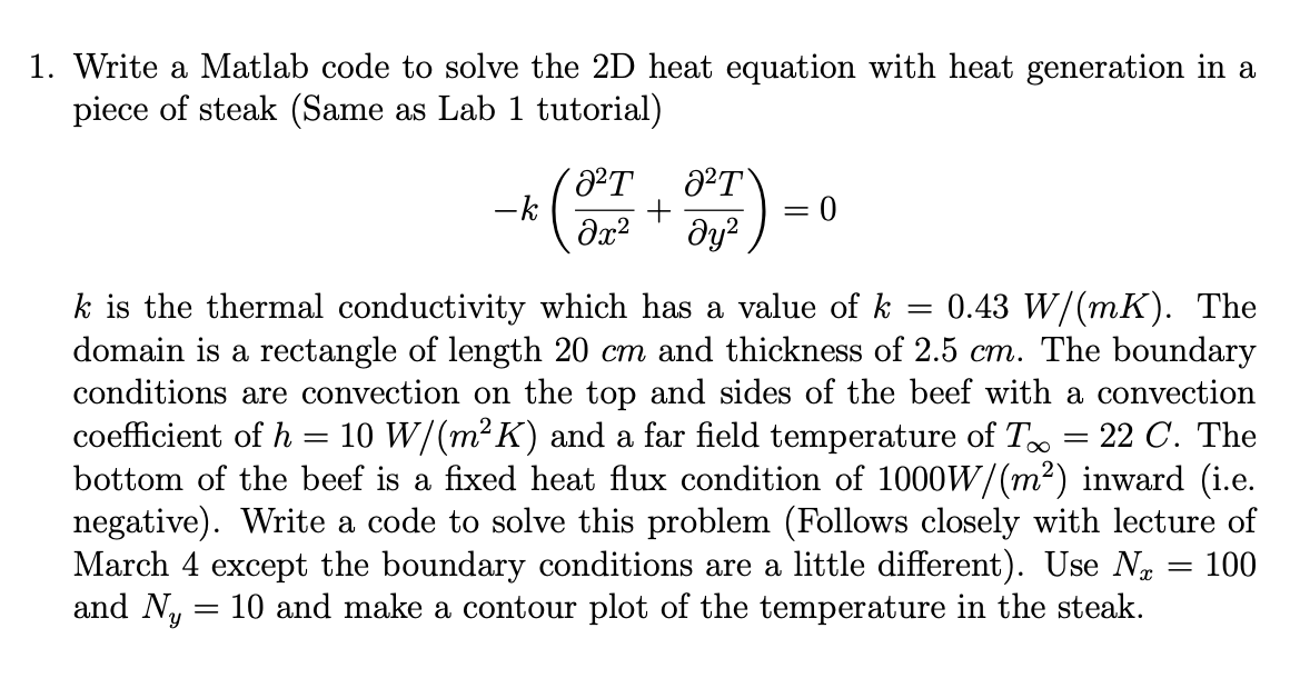 2d Heat Equation Matlab Code - Tessshebaylo