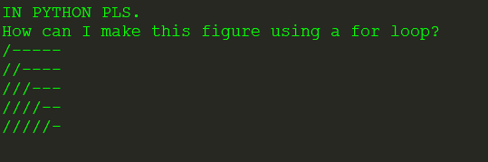 Solved IN PYTHON PLS. How can I make this figure using a for | Chegg.com