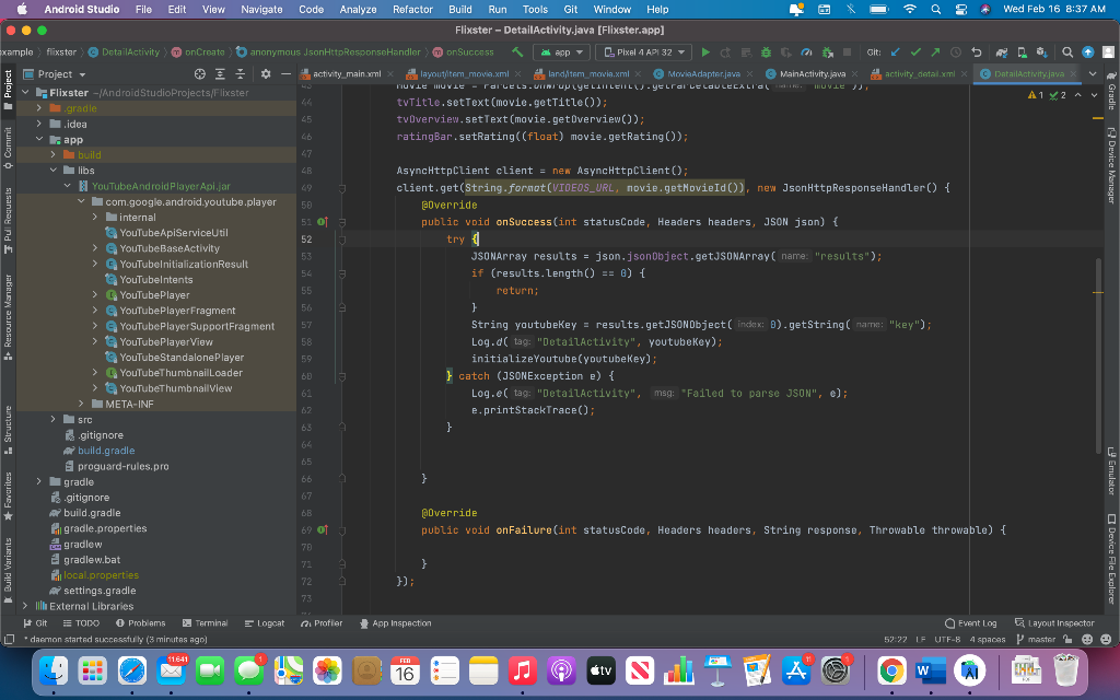 Java. Android Studio App. Can someone help me figure | Chegg.com