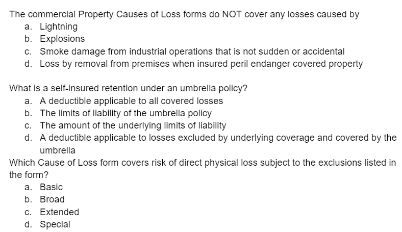 solved-the-commercial-property-causes-of-loss-forms-do-not-chegg