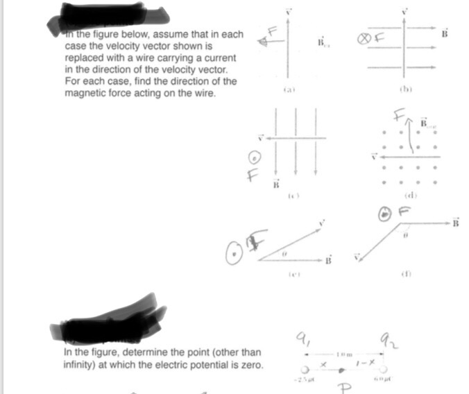 the figure below, assume that in each case the | Chegg.com