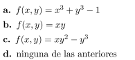 Solved 1) The following is a linear equation: d) none of | Chegg.com