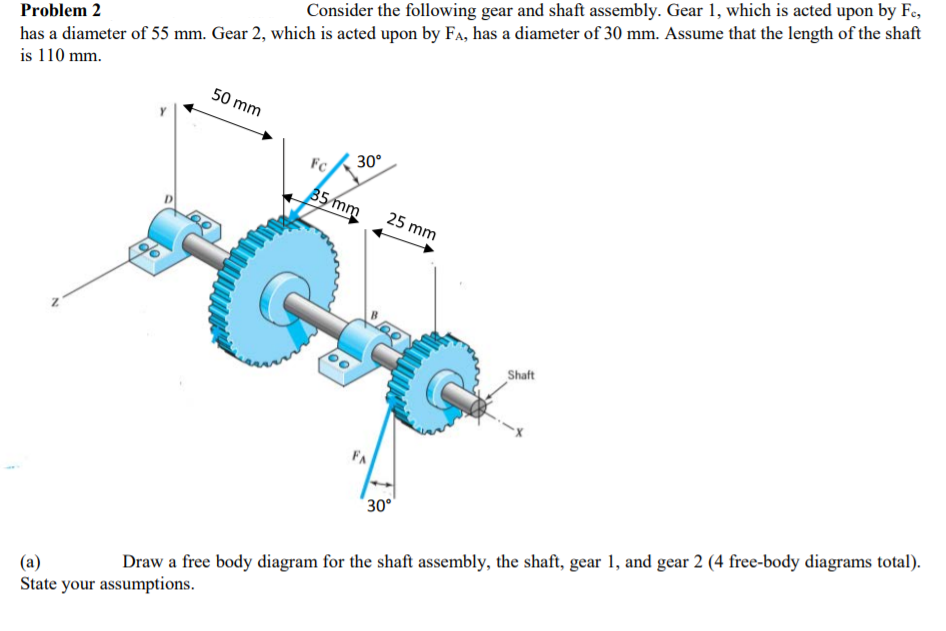 Solved (b) If F_A = 600 N, determine the magnitude of Fc and | Chegg.com