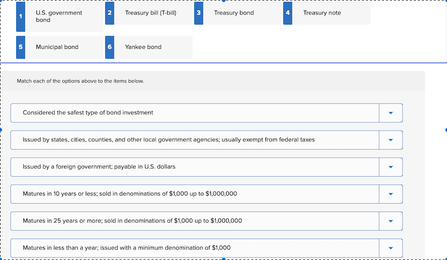 types of us treasury bonds