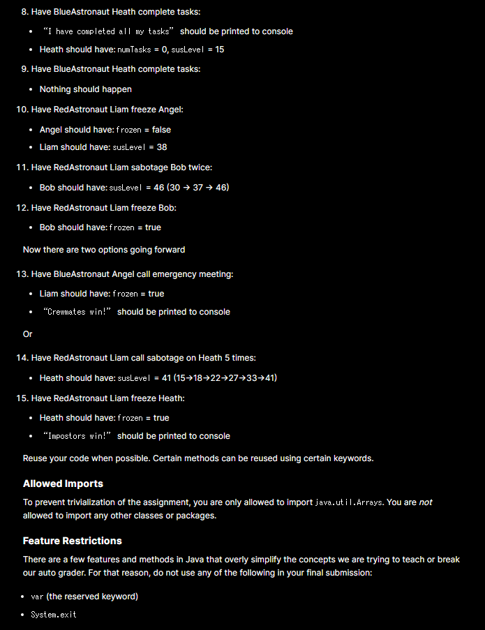 Solved Java Help! Please please read the instruction | Chegg.com