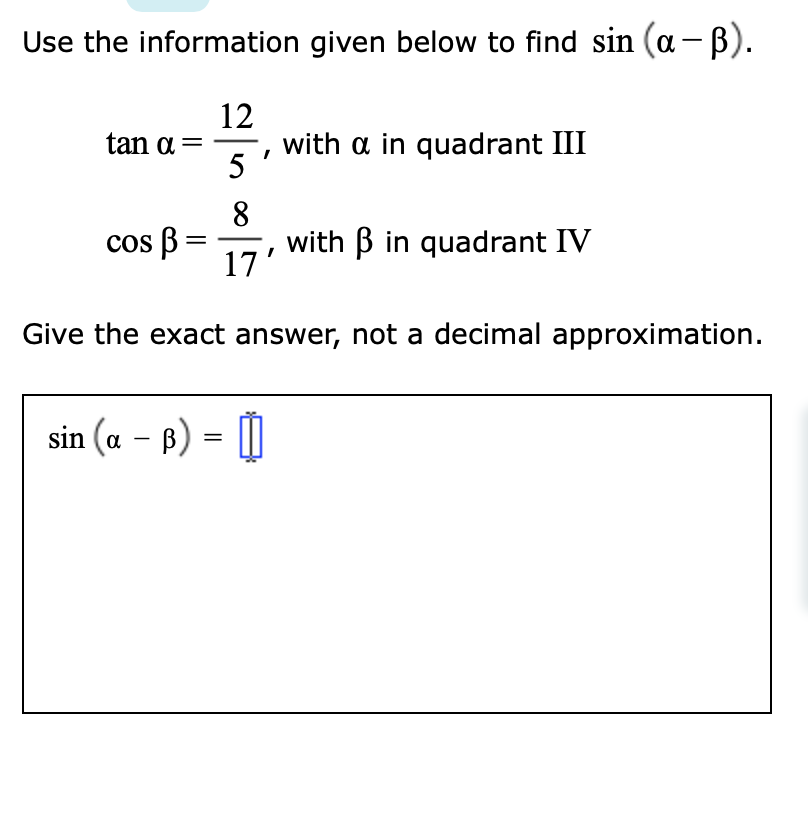 solved-use-the-information-given-below-to-find-sin-a-b-chegg