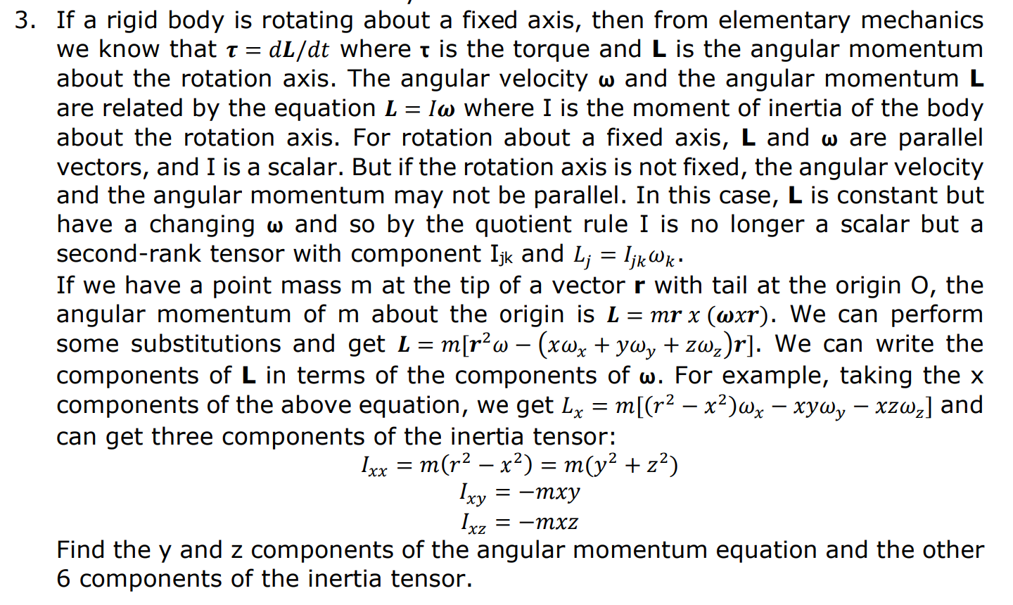 Solved If a rigid body is rotating about a fixed axis, then | Chegg.com