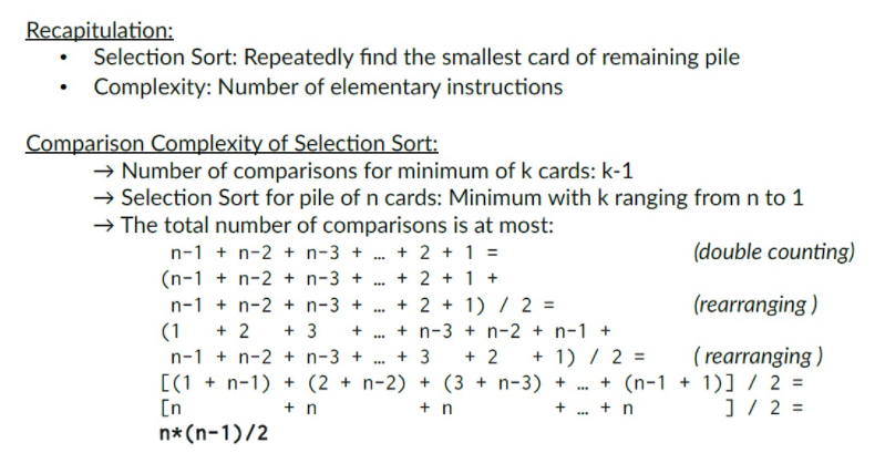 Solved solve only part b this is the comparison complexity | Chegg.com