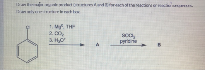 Solved Need To Draw The Structure Of A, Structure Of B, And | Chegg.com