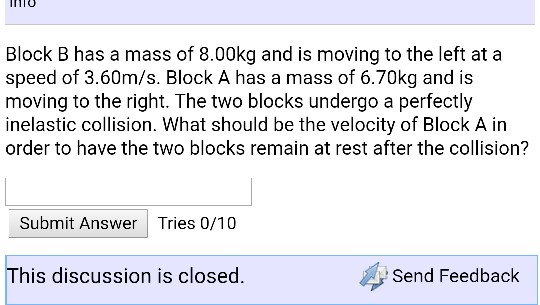 Solved טוווו Block B Has A Mass Of 8.00kg And Is Moving To | Chegg.com