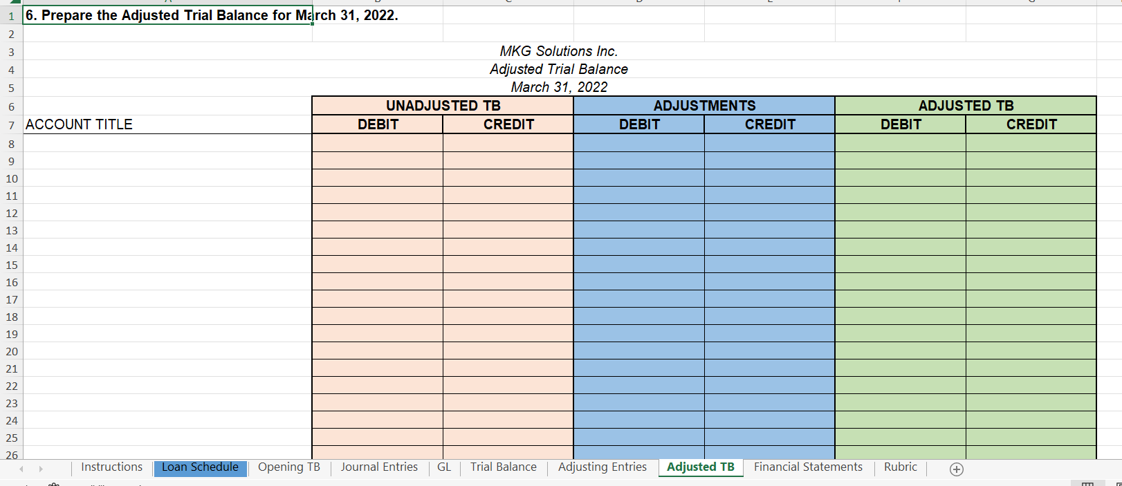 Bookkeeping Module Rubric If any parts of this module | Chegg.com