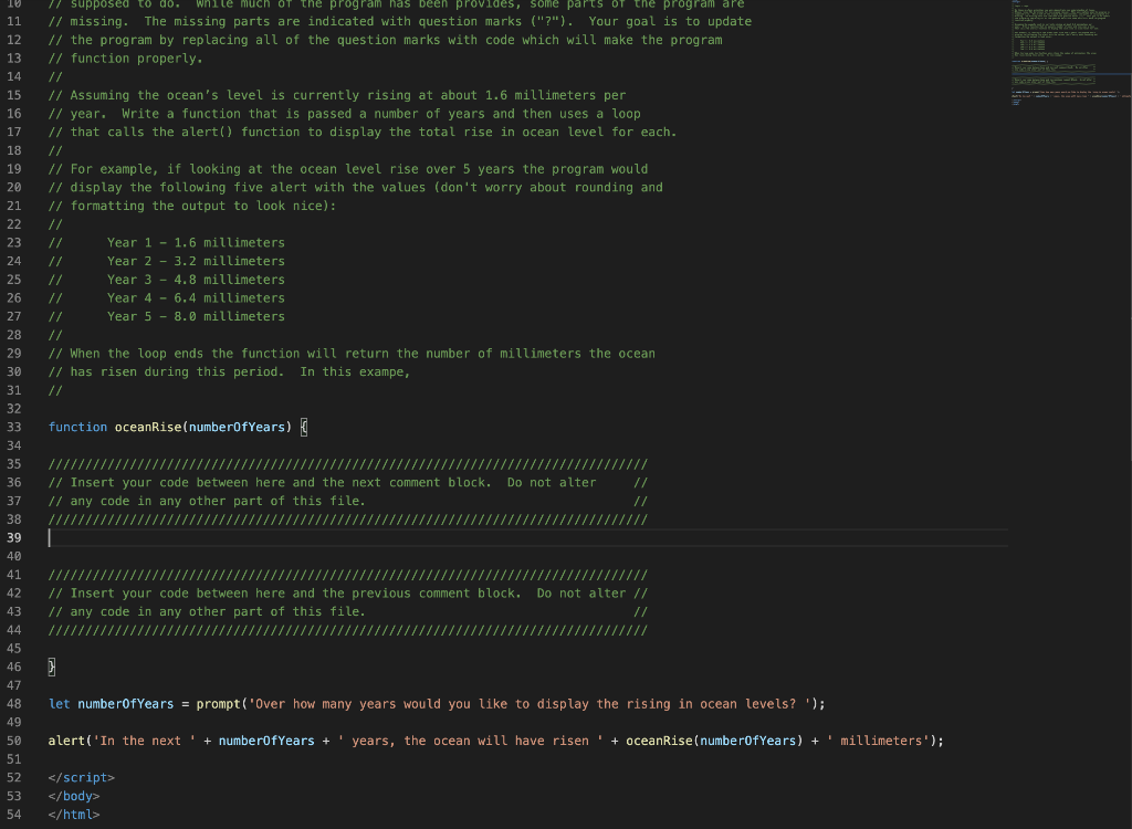 Solved Assuming the oceans level is currently rising at | Chegg.com
