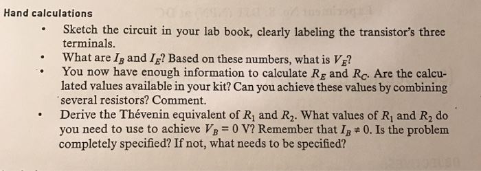Solved Laboratory setup, including breadboard 1NPN | Chegg.com