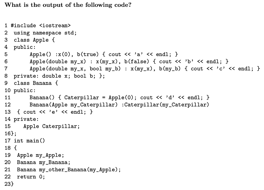 Solved Can you explain what this C++ code doing and give a | Chegg.com