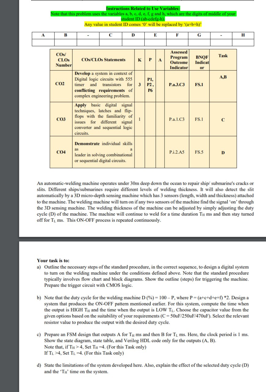 Solved Here, ﻿a=2b=2c=4d=7e=4f=4g =6h=2 ﻿that this problem | Chegg.com