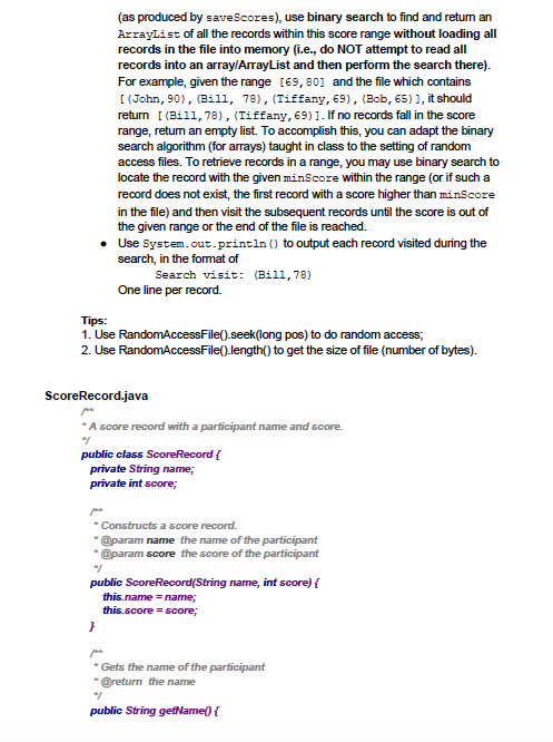 Solved Task Description Please write a program in Java to | Chegg.com