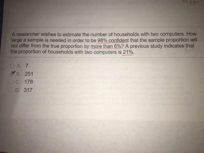 Solved A researcher wishes to estimate the number of | Chegg.com
