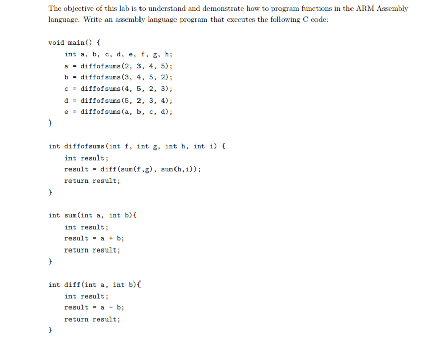 Solved The objective of this lab is to understand and | Chegg.com