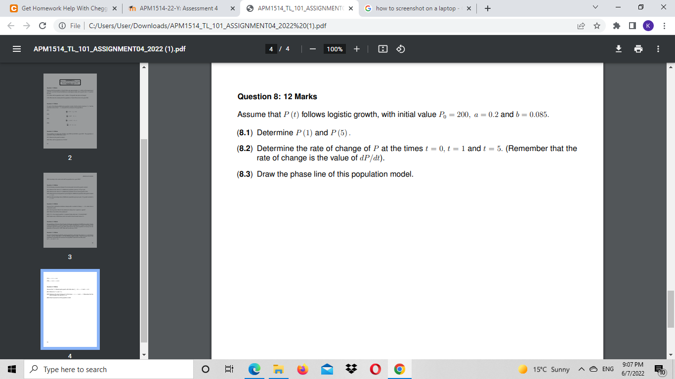 Solved C Get Homework Help With Chegg X in APM1514-22-Y: | Chegg.com
