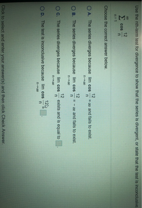 Solved Write the first three terms of the sequence. 5n -4 2 | Chegg.com
