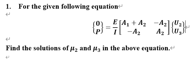 Solved How Do You Solve The Above Equation, Could You | Chegg.com