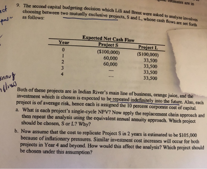 risk-adjusted-npv-the-hokie-corporation-is-considering-two-mutually