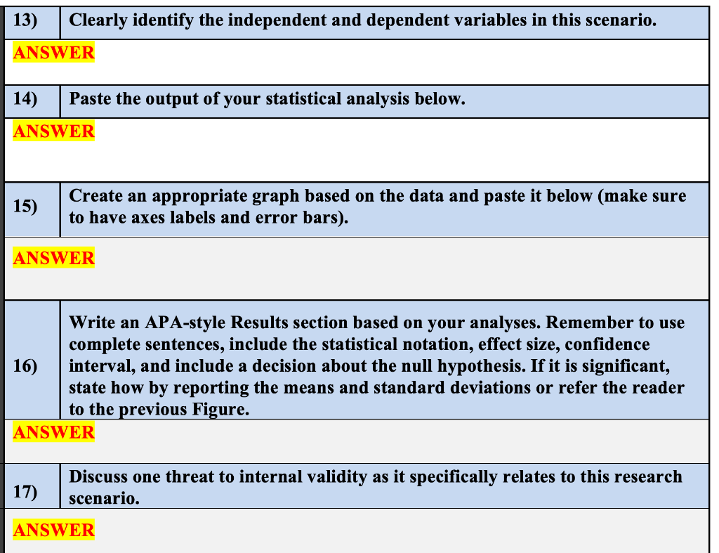 Solved Does amount of information retained differ when | Chegg.com
