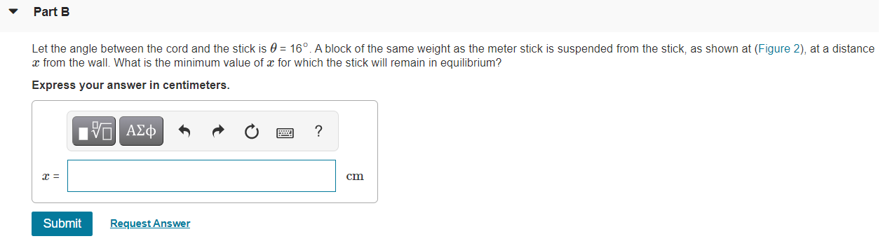 Solved One end of a uniform meter stick is placed against a | Chegg.com