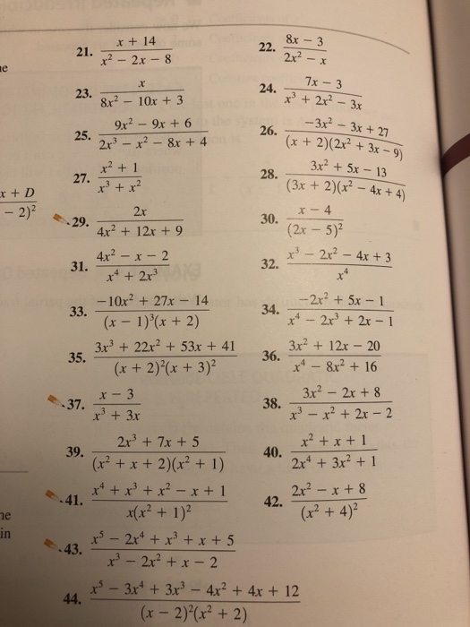 x 2 x 3 30 x 2 9 3 8