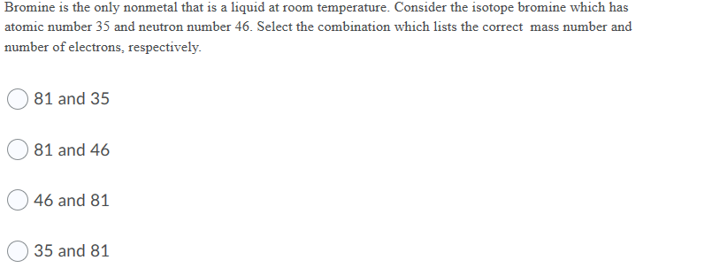 Solved Bromine Is The Only Nonmetal That Is A Liquid At Room Chegg Com   Php5jQAe2 