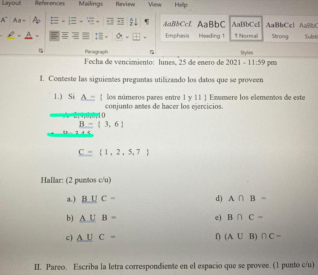 1. Question: How are you doing? Answer: tradução e responder​ 