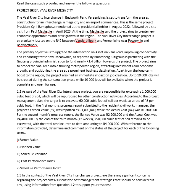 Solved Read the case study provided and answer the following | Chegg.com