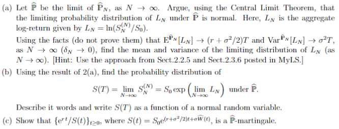 A Let Il Be The Limit Of E N As N 00 Argue U Chegg Com