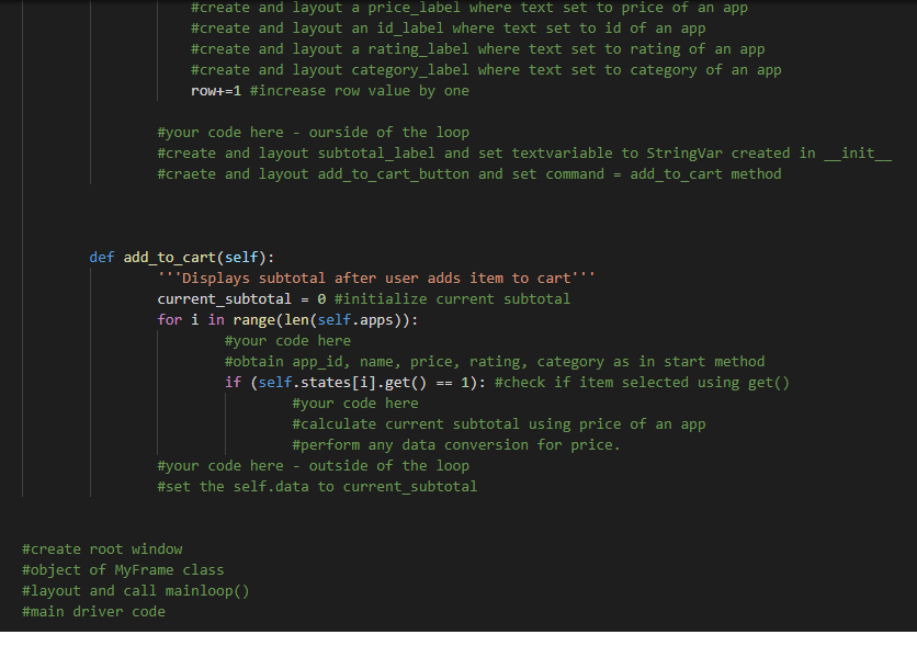 Topics: Python GUI Problem Statement: This assignment | Chegg.com