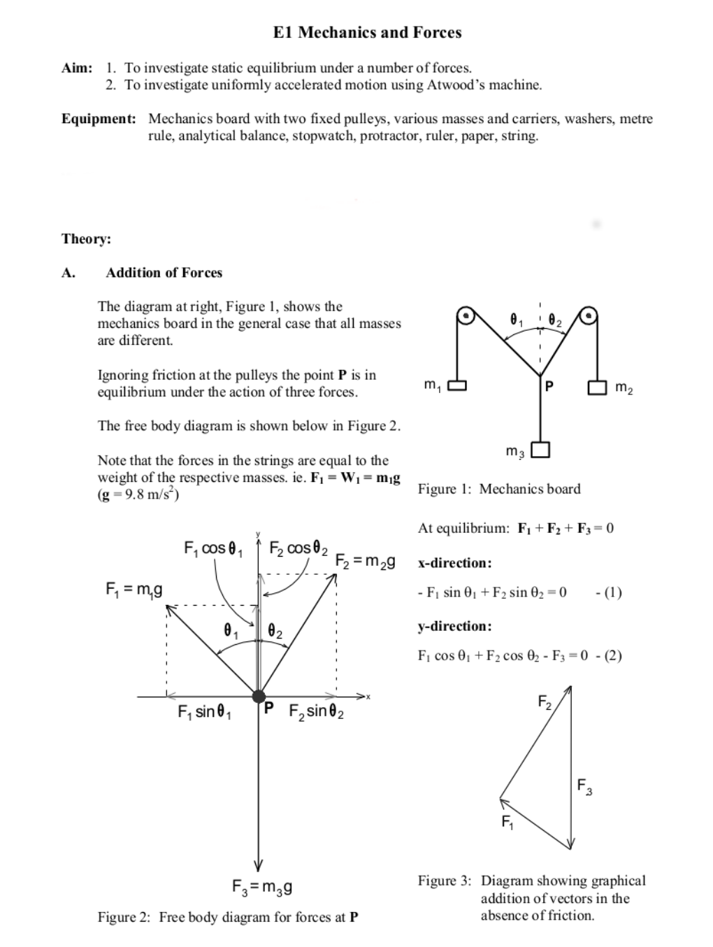 Solved In practice there will be friction at the pulleys and | Chegg.com