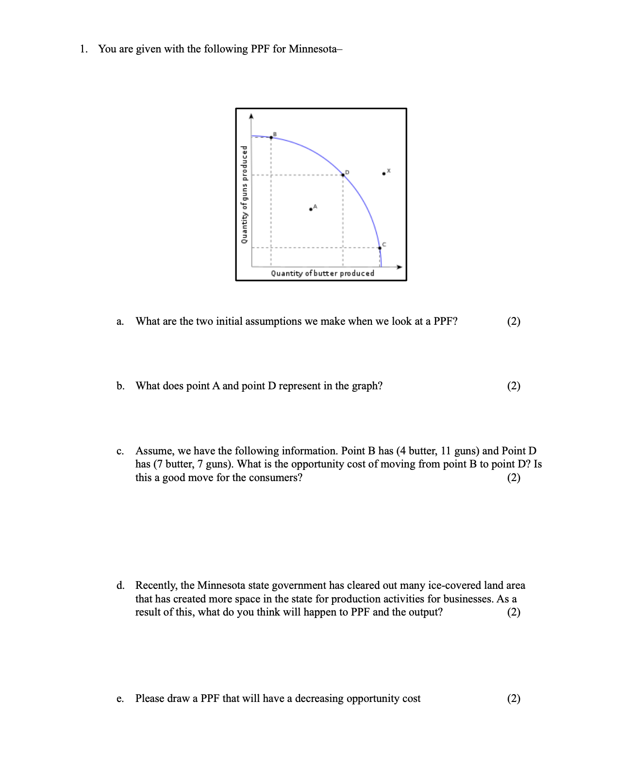 Solved 1 You Are Given With The Following Ppf For 8881