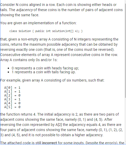 Rows of coins homework answers 07 picture