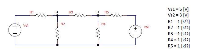 Solved use node voltage analysis to find voltages in each | Chegg.com