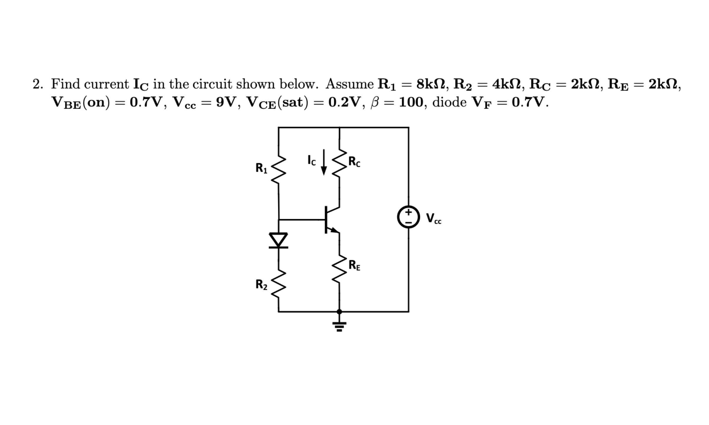 Vbeon07vvcc9vvcesat02vβ100 ﻿diode 