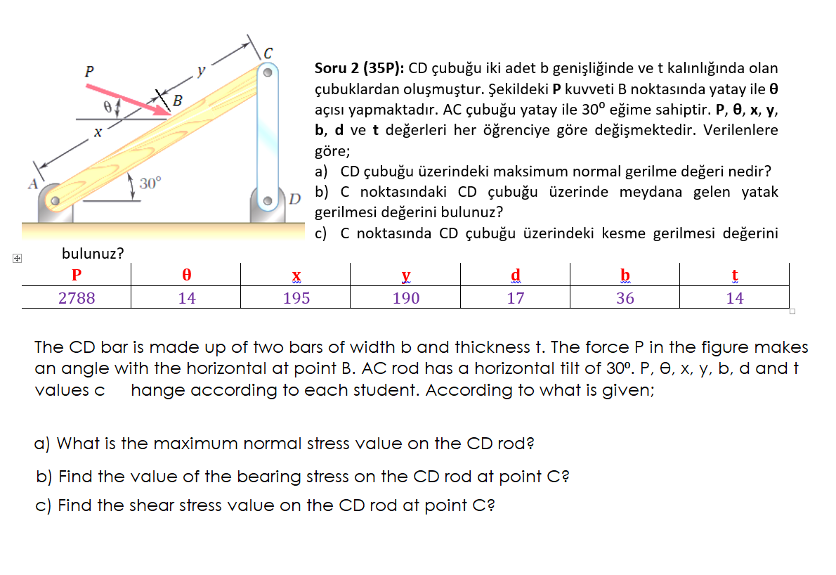 R 0 Soru 2 35p Cd Cubugu Iki Adet B Genisliginde Chegg Com