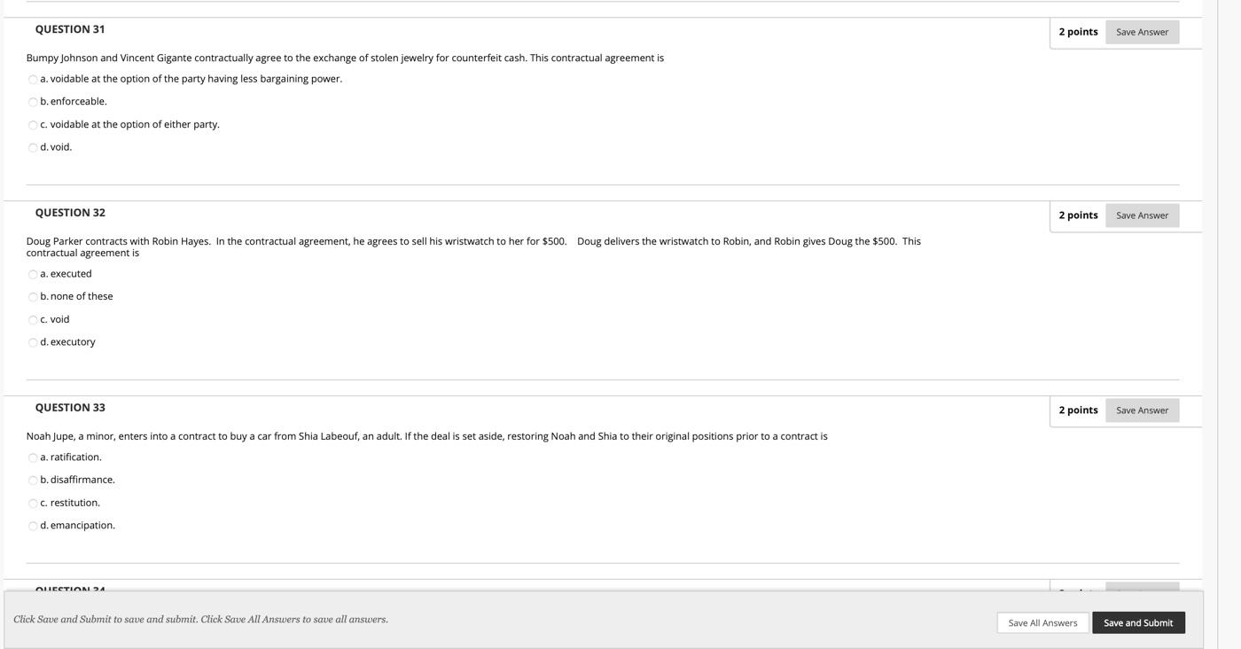Solved QUESTION 31 2 points Save Answer Bumpy Johnson and | Chegg.com