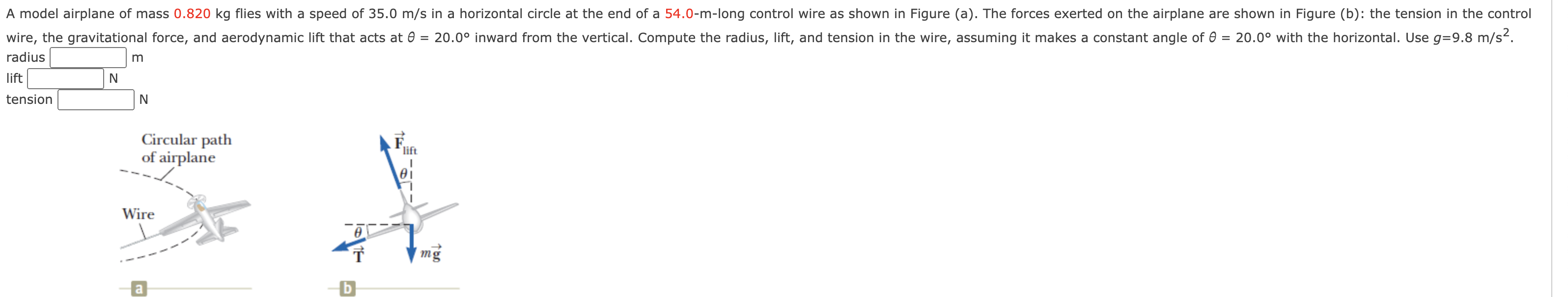 Solved radius lift | Chegg.com