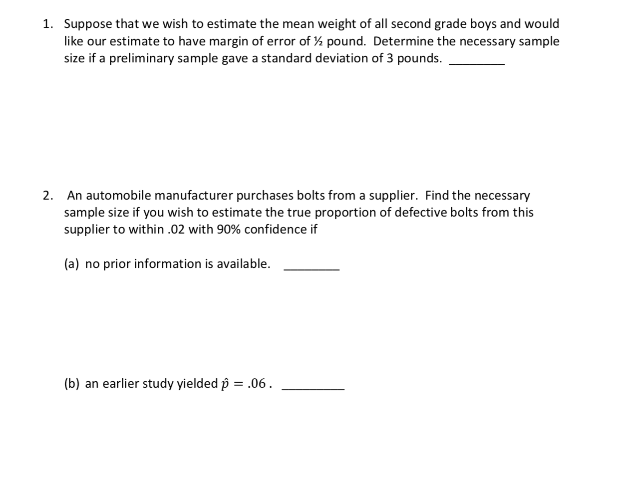 Solved 1 Suppose That We Wish To Estimate The Mean Weight Chegg Solved 1 Suppose That We Wish To Estimate The Mean Weight Chegg