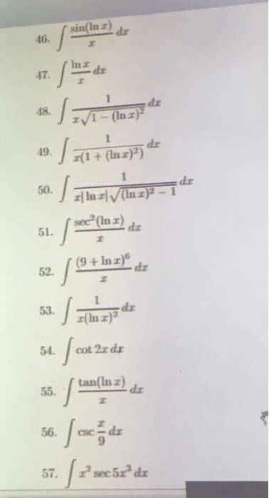 integral of ln(x)sin x