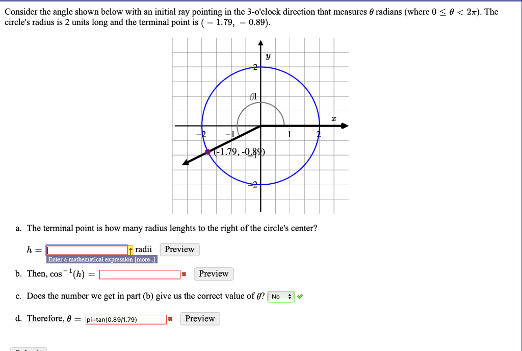 Solved Consider the angle shown below with an initial ray | Chegg.com