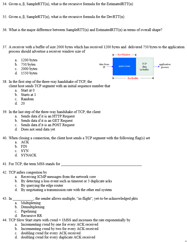 Solved 34 Given A Ss Samplertt N What Is The Recursiv Chegg Com