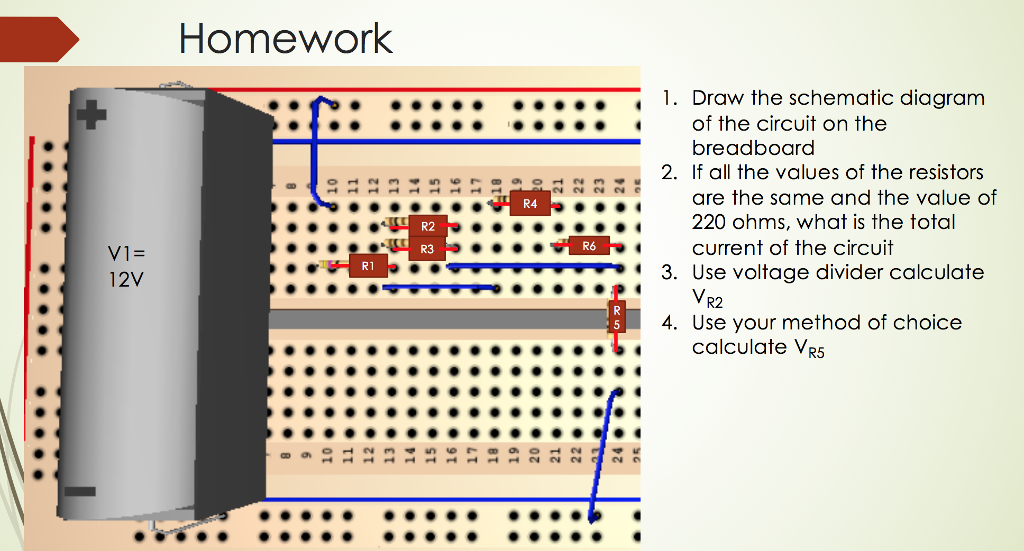 breadboard circuit diagram - Wiring Diagram and Schematics