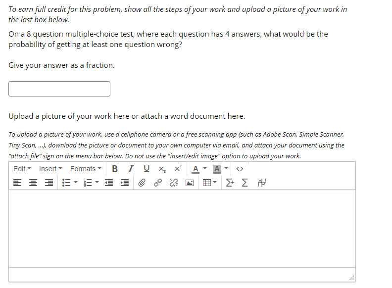 Solved To earn full credit for this problem, show all the | Chegg.com