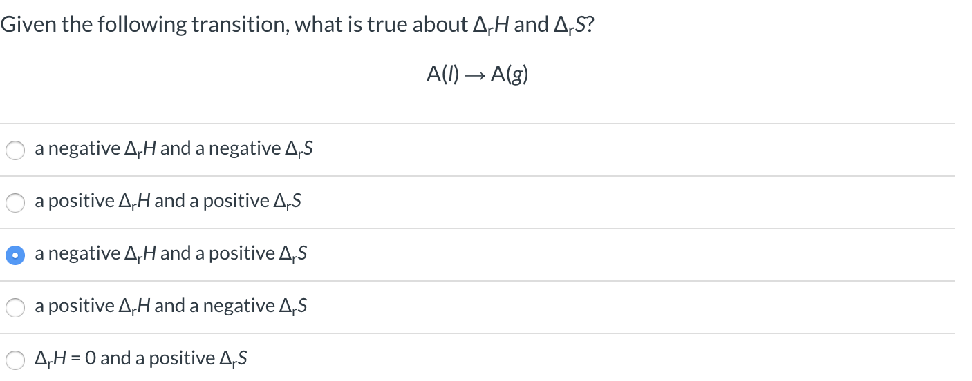 Solved Given the following transition, what is true about | Chegg.com